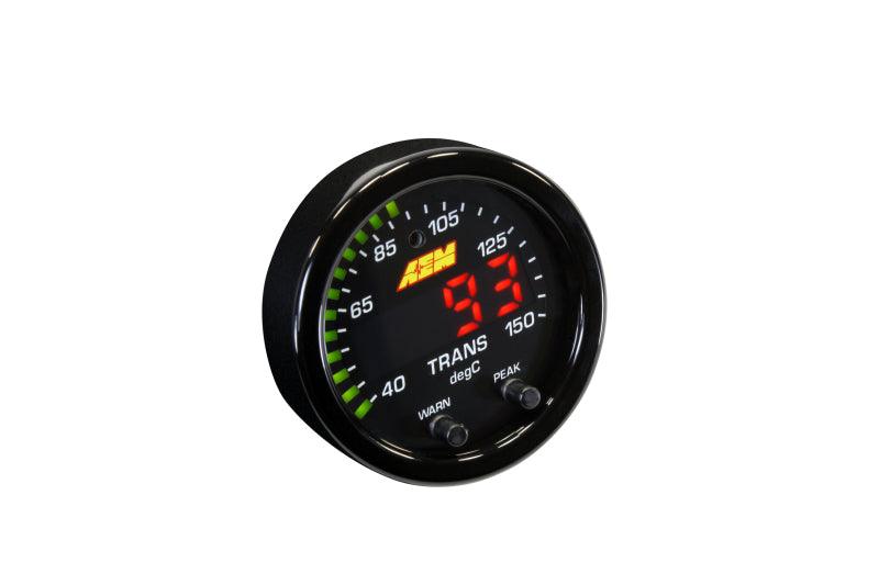 AEM X-Series Temperature 100-300F Gauge Kit (ONLY Black Bezel and Water Temp. Faceplate) - Order Your Parts - اطلب قطعك