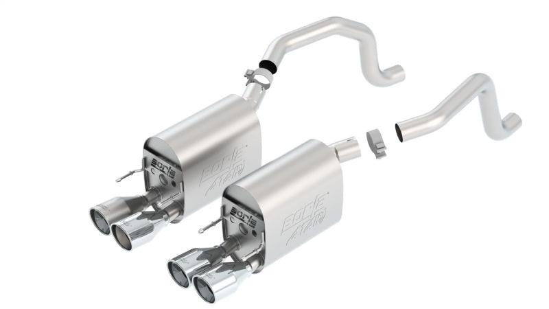 Borla 09-12 Chevy Corvette C6 Coupe/Convertible 6.2L 8cyl Aggressive ATAK Exhaust - Order Your Parts - اطلب قطعك