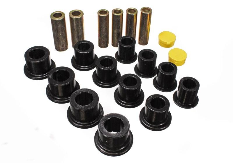 Energy Suspension 00-04 Ford Excursion 4WD / 99-04 F250/F350 4WD Black Front Leaf Spring Bushing Set - Order Your Parts - اطلب قطعك
