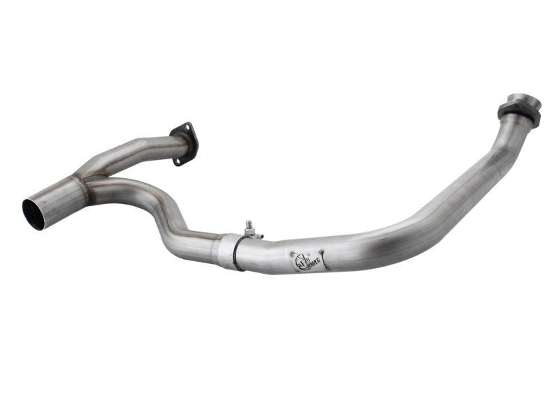 aFe Power Twisted Steel Y-Pipe Stainless Steel 2.5in 12-14 Jeep Wrangler V6 3.6L - Order Your Parts - اطلب قطعك