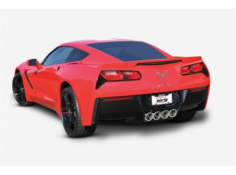 Borla 14-15 Chevy Corvette C7 w/o AFM w/o NPP Atak Rear Section Exhaust Quad Rd RL Tips - Order Your Parts - اطلب قطعك