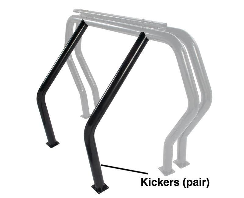 Go Rhino RHINO Bed Bar - Kickers - Black - Order Your Parts - اطلب قطعك