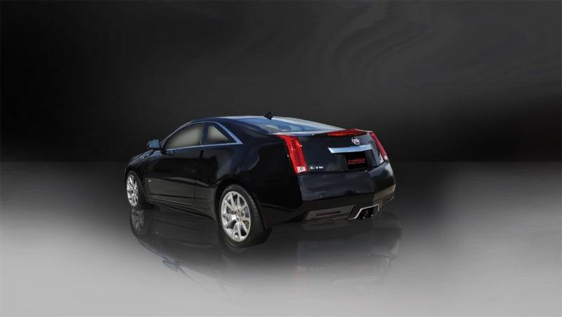 Corsa 11-13 Cadillac CTS Coupe V 6.2L V8 Black Sport Axle-Back Exhaust - Order Your Parts - اطلب قطعك