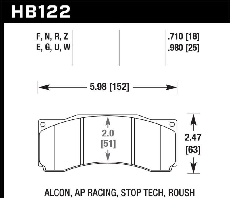Hawk Stoptech ST-60 Caliper DTC-70 Race Brake Pads - Order Your Parts - اطلب قطعك