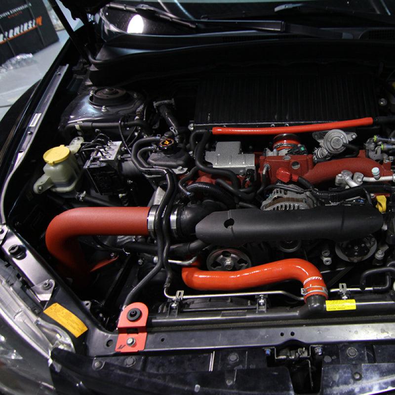 Mishimoto 08+ Subaru WRX/STi Performance Cold Air Intake Kit - Wrinkle Red - Order Your Parts - اطلب قطعك