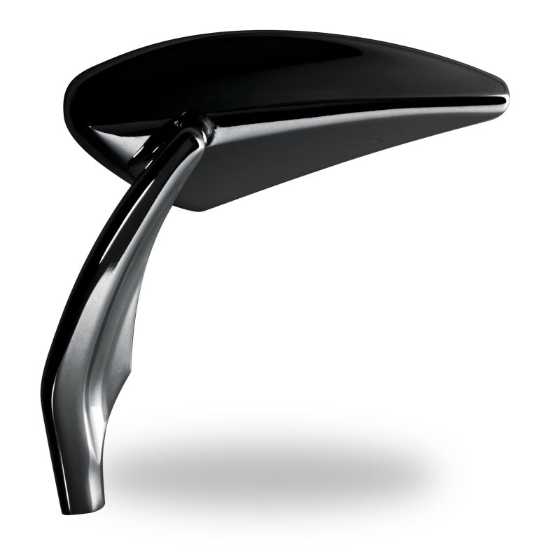 Performance Machine Mirror Assembly Left Torque - Black Ano