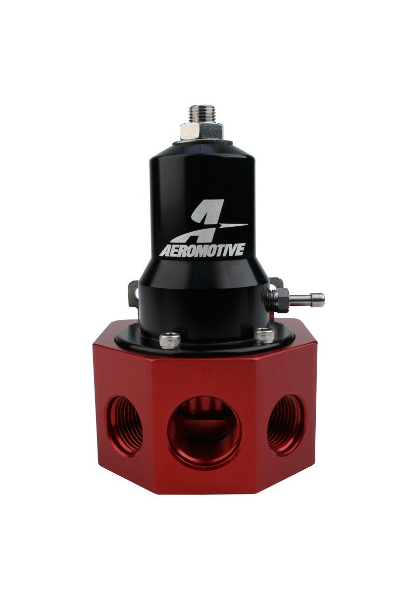 Aeromotive Regulator - 30-120 PSI - .500 Valve - 4x AN-08 and AN-10 inlets / AN-10 Bypass - Order Your Parts - اطلب قطعك