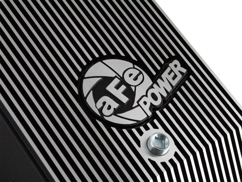 afe Transmission Pan (Black); Ford Diesel Trucks 03-10 V8-6.0/6.4L (td) - Order Your Parts - اطلب قطعك
