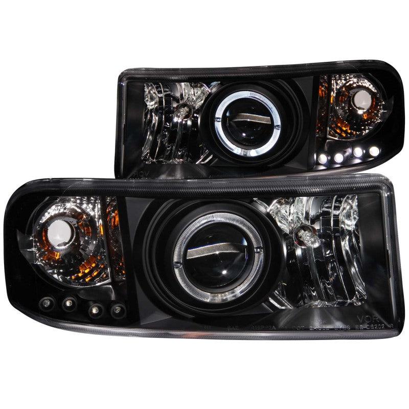 ANZO 1994-2001 Dodge Ram Projector Headlights w/ Halo Black - Order Your Parts - اطلب قطعك