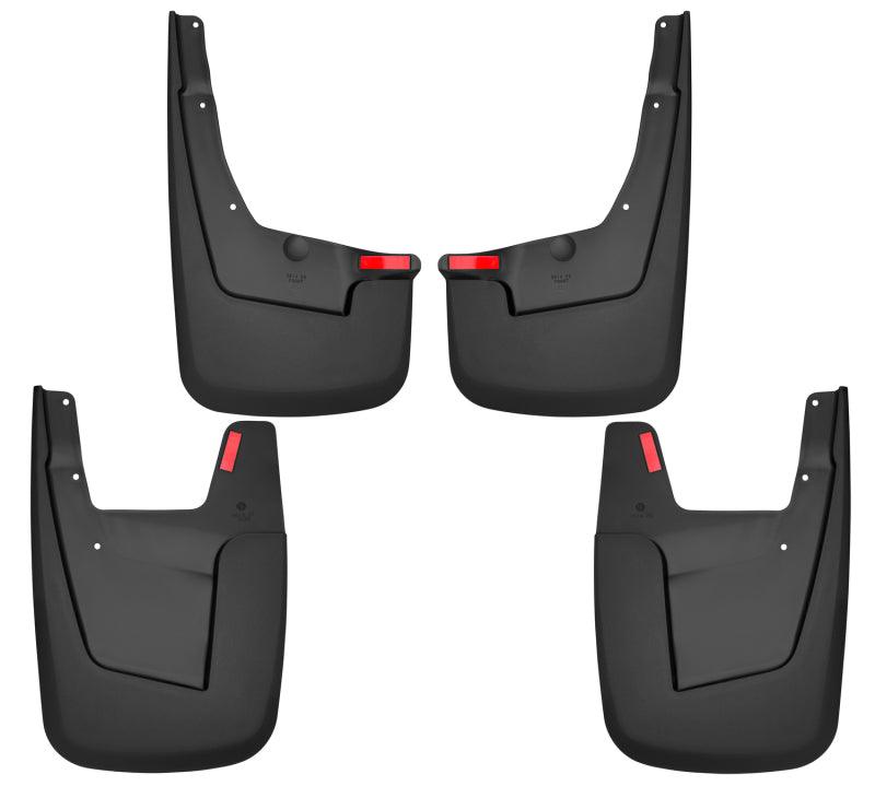 Husky Liners 19-22 RAM 1500 w/o OEM Fender Flares Custom-Molded Front & Rear Mud Guards - Order Your Parts - اطلب قطعك