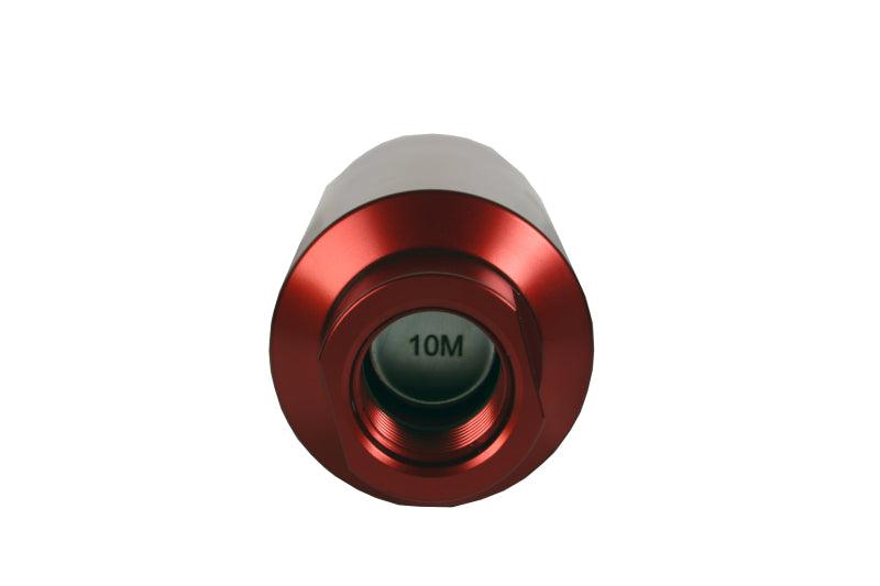 Aeromotive In-Line Filter - (AN-10) 10 Micron Microglass Element Red Anodize Finish - Order Your Parts - اطلب قطعك