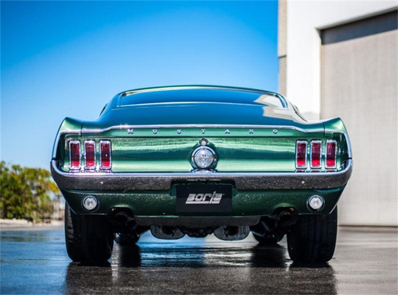 Borla CrateMuffler Ford 5.0L Coyote ATAK 2.5in Offset/Center 12in x 6in x 10.34in Muffler - Order Your Parts - اطلب قطعك