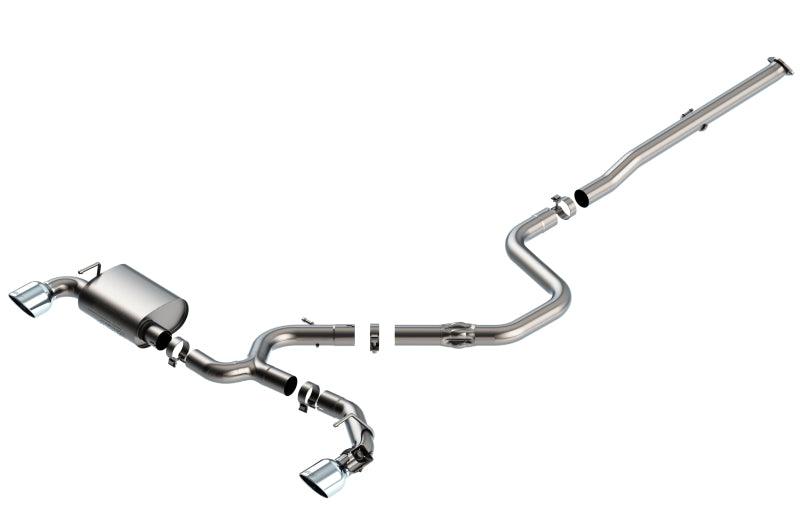 Borla 19-20 Hyundai Veloster N 2.0L I4 MT FWD 2DR 3in ATAK CatBack Exhaust w/ SS Tips - Order Your Parts - اطلب قطعك