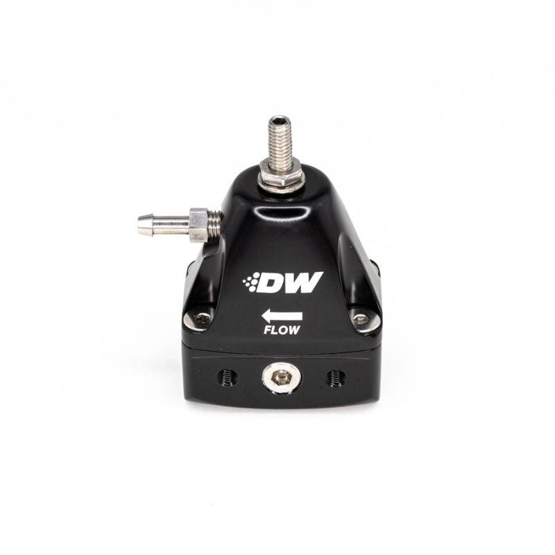 DeatschWerks DWR1000iL In-Line Adjustable Fuel Pressure Regulator - Black - Order Your Parts - اطلب قطعك