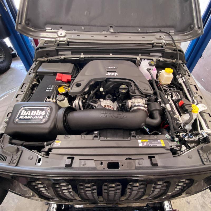 Banks Power 18-20 Jeep 3.6L Wrangler (JL) Ram-Air Intake System - Dry Filter - Order Your Parts - اطلب قطعك