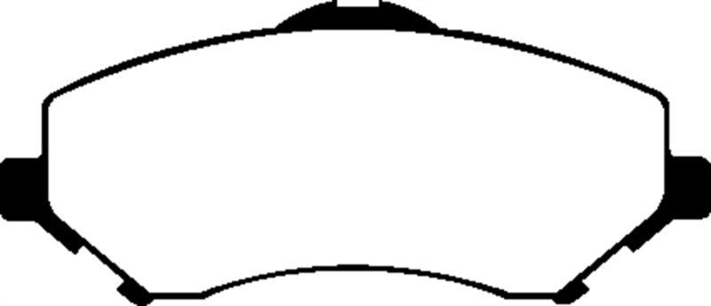 EBC 08-11 Chrysler Town & Country 3.3 Yellowstuff Front Brake Pads - Order Your Parts - اطلب قطعك