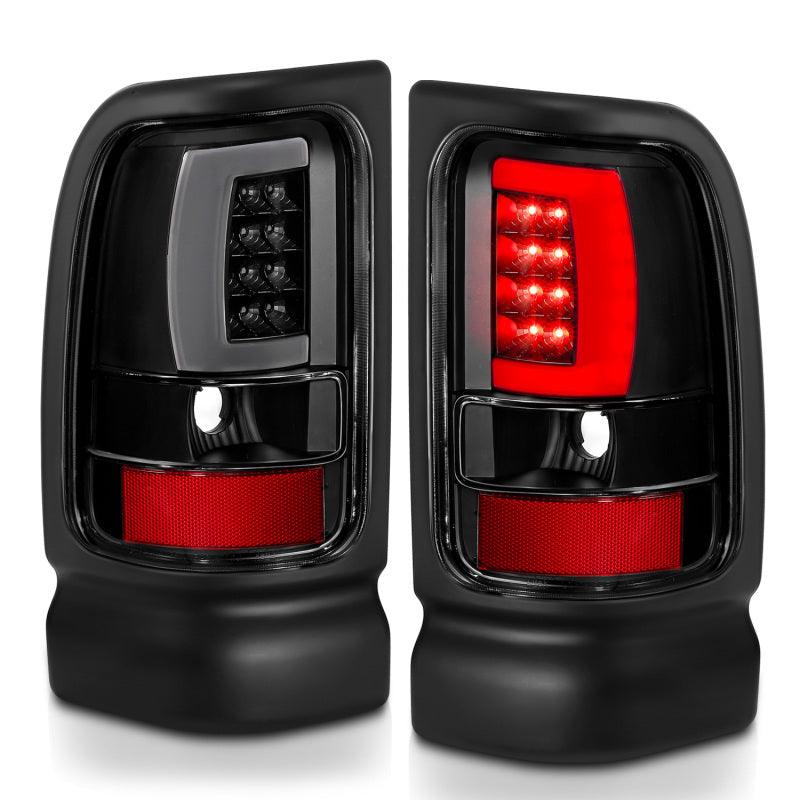 ANZO 1994-2001 Dodge Ram 1500 LED Taillights Plank Style Black w/Clear Lens - Order Your Parts - اطلب قطعك