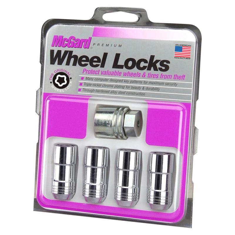McGard Wheel Lock Nut Set - 4pk. (Cone Seat) 9/16-18 / 7/8 Hex / 1.765in. Length - Chrome - Order Your Parts - اطلب قطعك