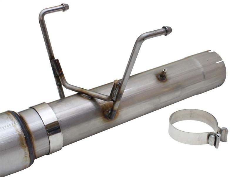 aFe MACHForce XP Exhaust Large Bore 5in DPF-Back Alu. 13-15 Dodge Trucks L6-6.7L (td) *Polish Tip - Order Your Parts - اطلب قطعك