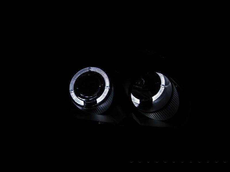 ANZO 1996-1998 Honda Civic Projector Headlights w/ Halo Black - Order Your Parts - اطلب قطعك