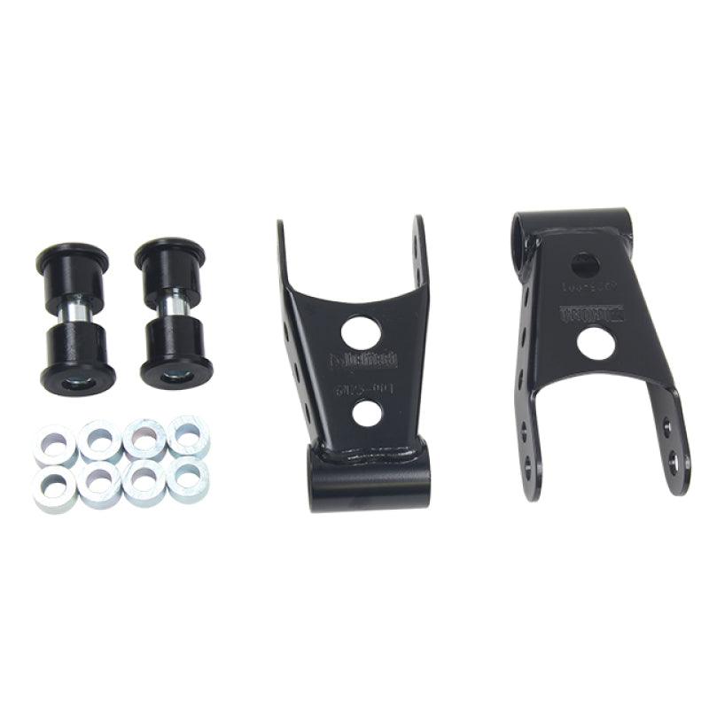 Belltech SHACKLE KIT 15-16 Ford F150 (All Cabs Short Bed Only) 4WD 1in / 2in Rear Drop - Order Your Parts - اطلب قطعك