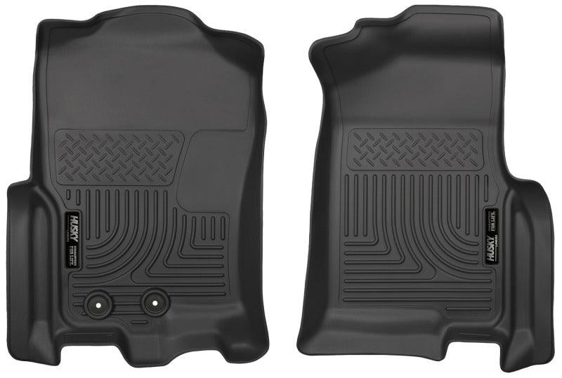 Husky Liners 2015 Ford Expedition/Lincoln Navigator WeatherBeater Front Black Floor Liners - Order Your Parts - اطلب قطعك