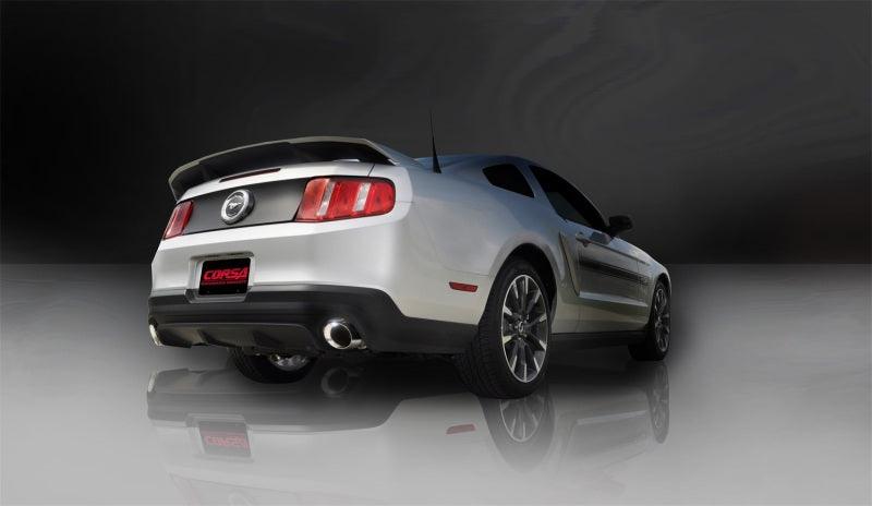 Corsa 11-14 Ford Mustang GT/Boss 302 5.0L V8 Polished Xtreme Axle-Back Exhaust - Order Your Parts - اطلب قطعك