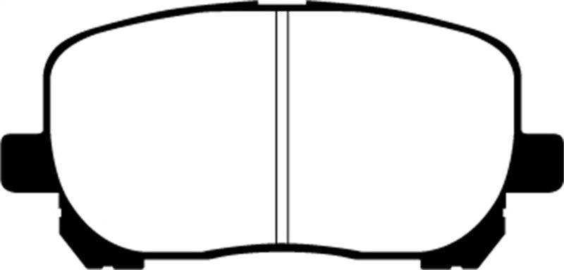 EBC 02-08 Pontiac Vibe 1.8 Redstuff Front Brake Pads - Order Your Parts - اطلب قطعك