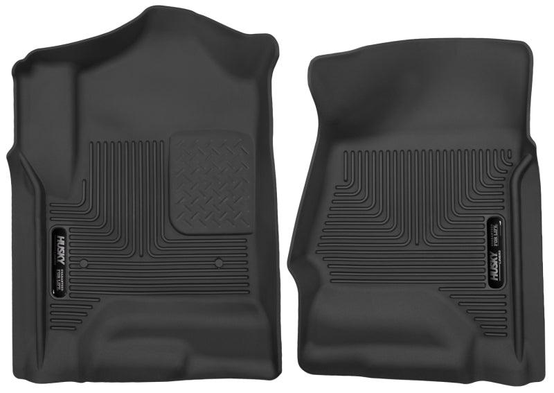 Husky Liners 14 Chevrolet Silverado 1500 / GMC Sierra 1500 X-Act Contour Black Front Floor Liners - Order Your Parts - اطلب قطعك