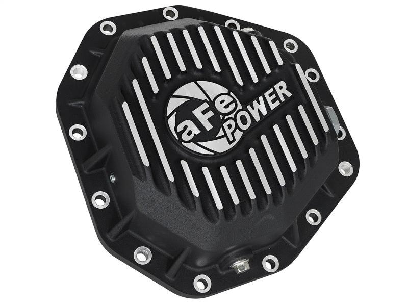 aFe Power Pro Ser Rear Diff Cover Black w/Mach Fins 2017 Ford Diesel Trucks V8-6.7L(td) Dana M275-14 - Order Your Parts - اطلب قطعك