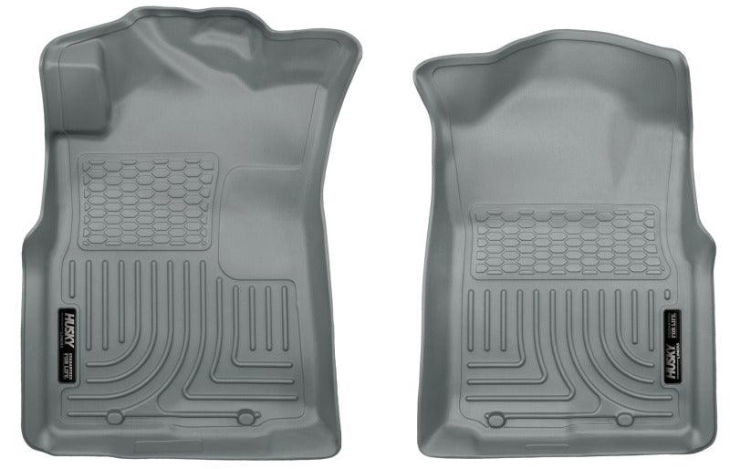 Husky Liners 05-15 Toyota Tacoma Crew/Extended/Standard Cab WeatherBeater Front Grey Floor Liners - Order Your Parts - اطلب قطعك