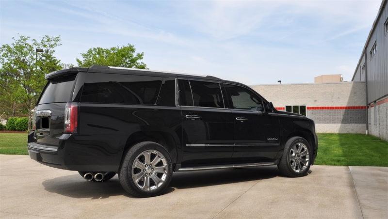 Corsa 2015 GMC Yukon Denali XL 6.2L V8 3in Cat-Back Single Side Exit Twin 4in Polished Tips - Order Your Parts - اطلب قطعك