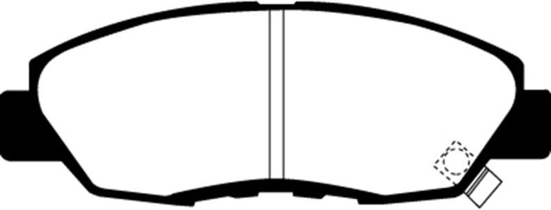 EBC 97 Acura CL 2.2 Redstuff Front Brake Pads - Order Your Parts - اطلب قطعك