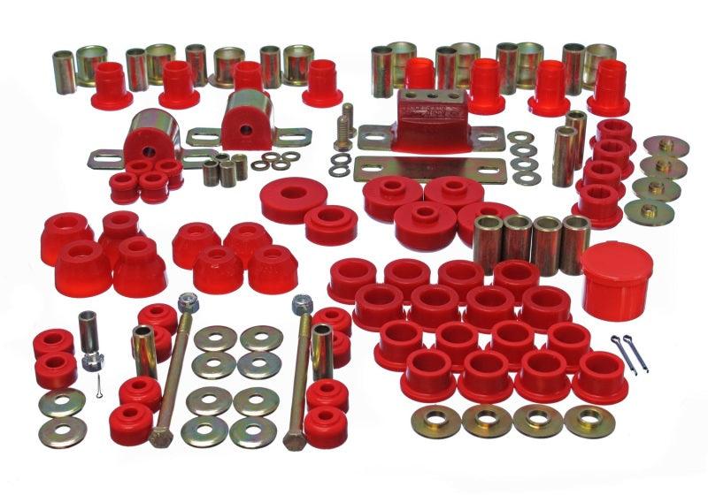 Energy Suspension 63-82 Chevrolet Corvette Red Hyper-flex Master Bushing Set - Order Your Parts - اطلب قطعك