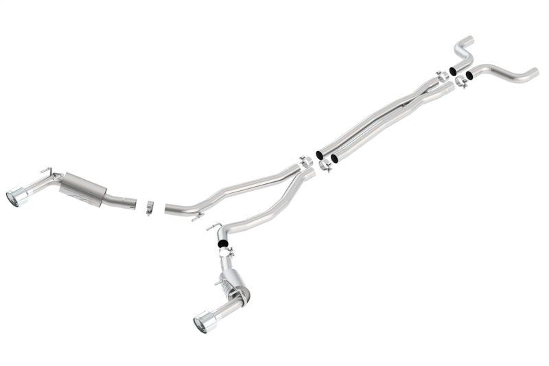 Borla 14-15 Chevy Camaro SS 6.2L V8 Single Split Rear Exit ATAK Catback Exhaust - Order Your Parts - اطلب قطعك