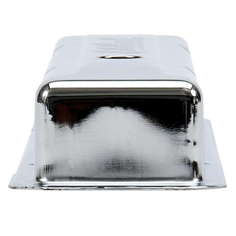 Edelbrock Valve Cover Signature Series Chevrolet 1959-1986 262-400 CI V8 Low Chrome - Order Your Parts - اطلب قطعك