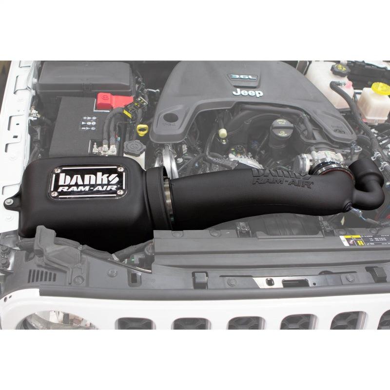 Banks Power 18-20 Jeep 3.6L Wrangler (JL) Ram-Air Intake System - Dry Filter - Order Your Parts - اطلب قطعك