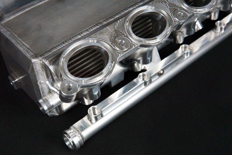 CSF Toyota A90/A91 Supra/ BMW G-Series B58 Charge-Air Cooler Manifold- Machined Billet Aluminum - Order Your Parts - اطلب قطعك