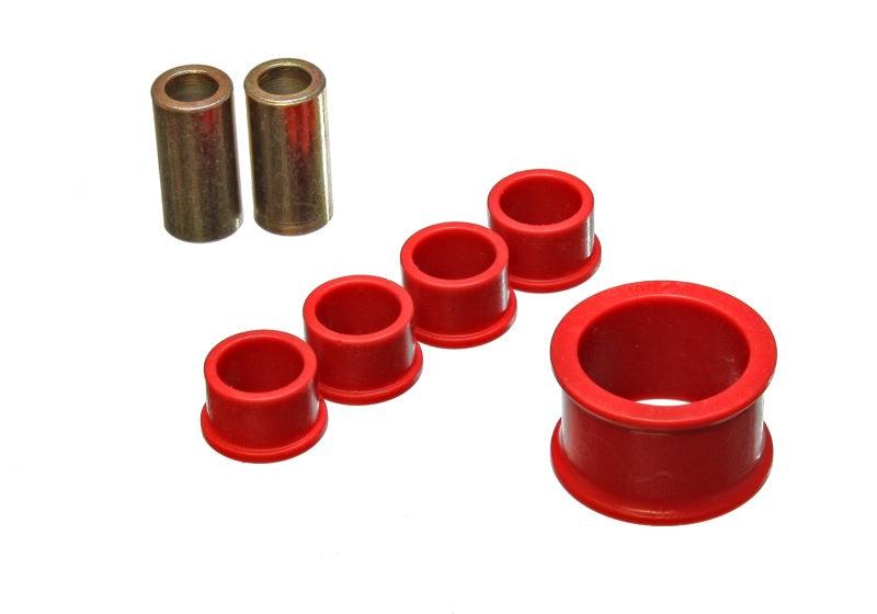 Energy Suspension 02-09 Nissan 350Z / 03-07 Infiniti G35 Coupe Red Rack and Pinion Bushing Set - Order Your Parts - اطلب قطعك
