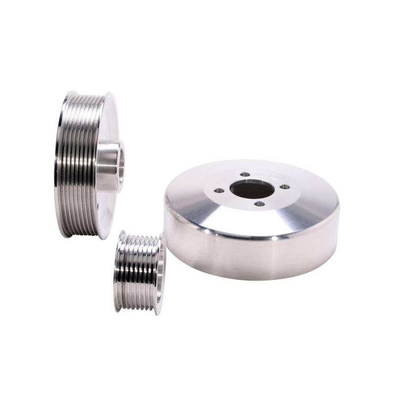 BBK 97-04 Ford F150 Expedition 4.6 5.4 Underdrive Pulley Kit - Lightweight CNC Billet Aluminum (3pc) - Order Your Parts - اطلب قطعك