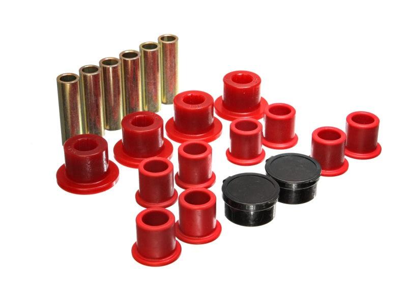 Energy Suspension 98-11 Ford Ranger Red Rear Leaf Spring Bushing Set - Order Your Parts - اطلب قطعك