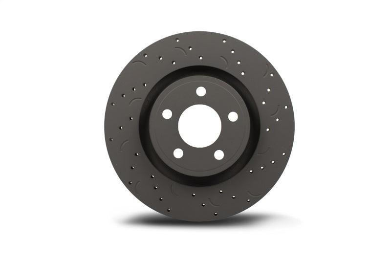 Hawk Talon 2015 Ford Mustang 320mm w/ performance pkg. Drilled and Slotted Rear Brake Rotor Set - Order Your Parts - اطلب قطعك