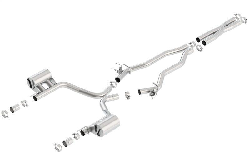 Borla 15-16 Dodge Challenger SRT/Scat Pcak 6.4L V8 ATAK Catback Exhaust - Order Your Parts - اطلب قطعك