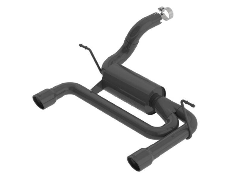 Borla 2018 Jeep Wrangler JL/JLU 3.6L 2DR/4DR ATAK SS Axle Back Black Coated Exhaust w/3.5in Tips - Order Your Parts - اطلب قطعك