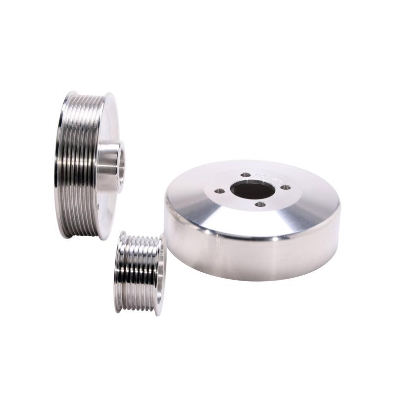 BBK 97-04 Ford F150 Expedition 4.6 5.4 Underdrive Pulley Kit - Lightweight CNC Billet Aluminum (3pc) - Order Your Parts - اطلب قطعك