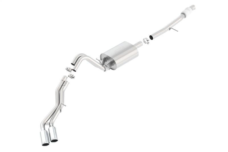Borla Touring Cat Back 15-16 Chevy Suburban 5.3L V8 2.75in, 2.25in Dual Same Side Exit 4in Tips - Order Your Parts - اطلب قطعك