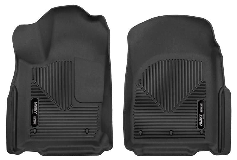 Husky Liners 11-22 Dodge Durango / 11-14 Jeep Grand Cherokee X-Act Contour Black Front Floor Liners - Order Your Parts - اطلب قطعك