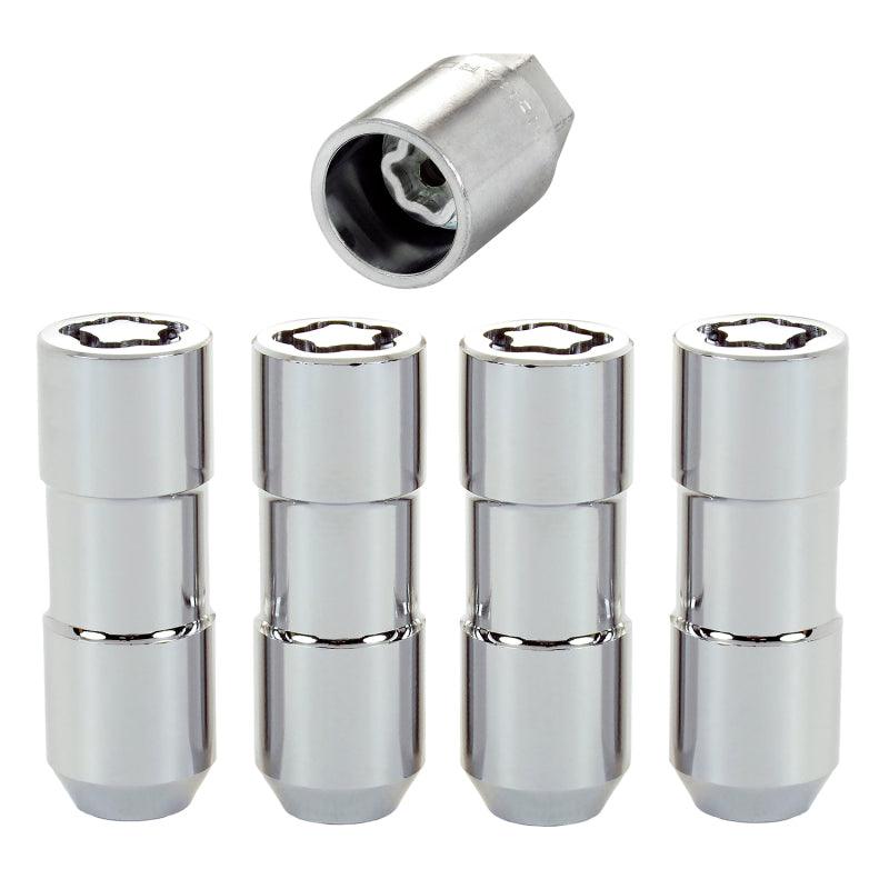 McGard Wheel Lock Nut Set - 4pk. (Cone Seat Duplex) 9/16-18 / 7/8 Hex / 2.5in. Length - Chrome - Order Your Parts - اطلب قطعك