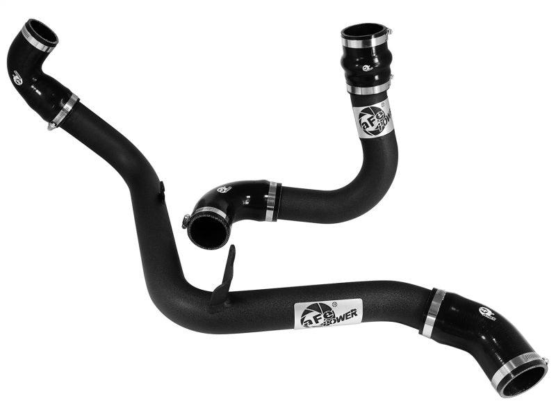aFe Bladerunner 2.5in Intercooler Hot and Cold Side Tubes, 13-14 Ford Focus ST 2.0L (t) *Black* - Order Your Parts - اطلب قطعك