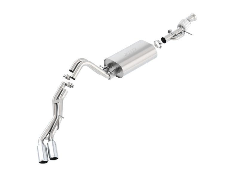 Borla Touring Cat Back 15-16 GMC Denali 6.2L V8 2.75in, 2.25in Dual Same Side Exit 4in Tips Exhaust - Order Your Parts - اطلب قطعك